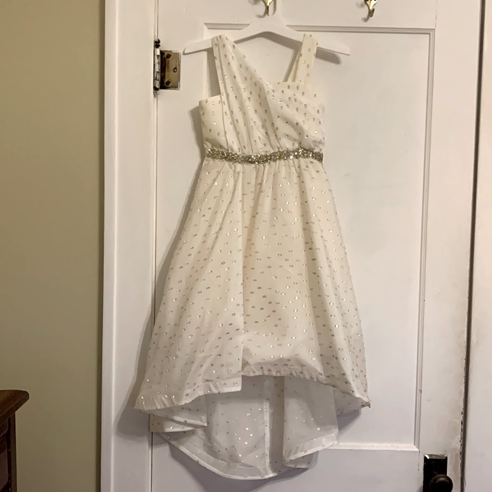 NWT Sequin hearts girl dress size 8